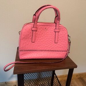 Kate Spade New York Riverside Street Ostrich Small Felix satchel